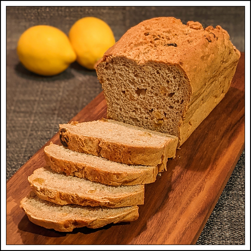 Cinnamon Raisin Bread (DF) Lemonade Gluten Free Bakery