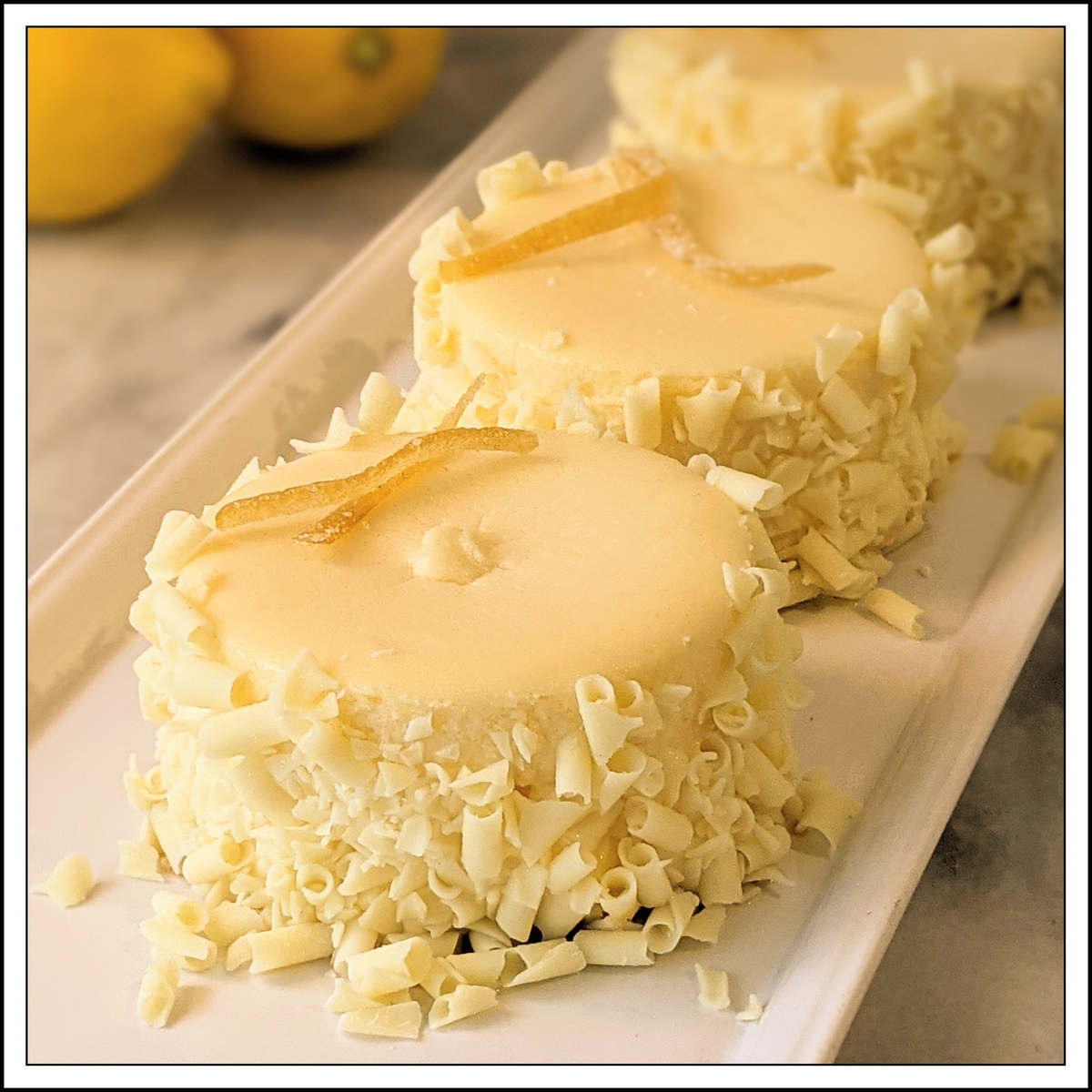 Lemon Cheesecake Individual Lemonade Gluten Free Bakery