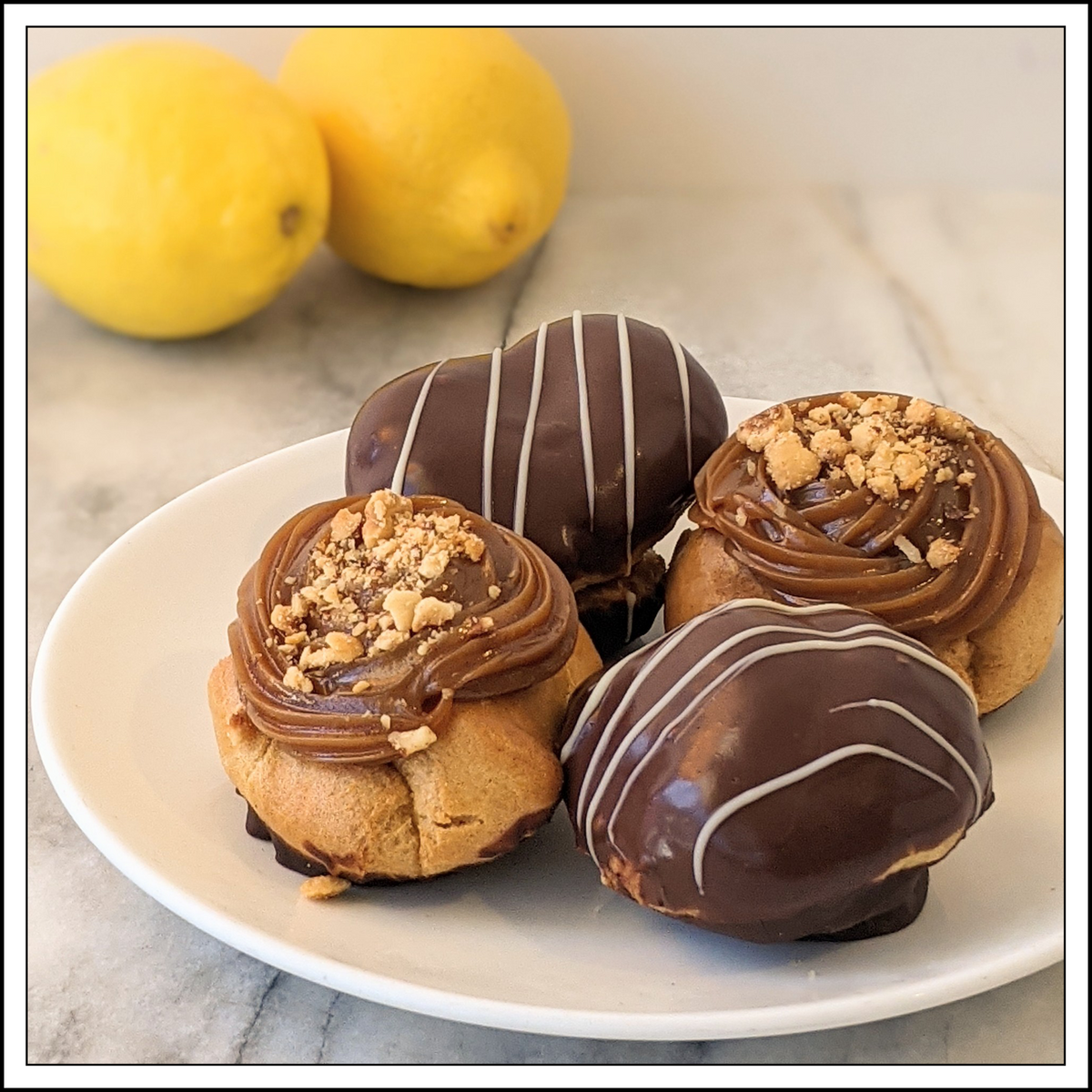 Profiteroles (cream puffs) Lemonade Gluten Free Bakery