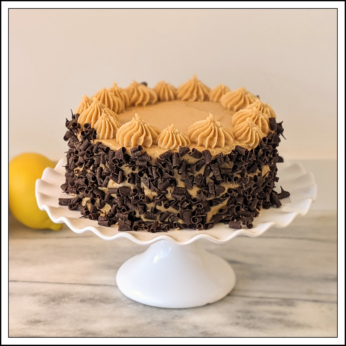 Chocolate Peanut Butter Cake (DF) Lemonade Gluten Free Bakery