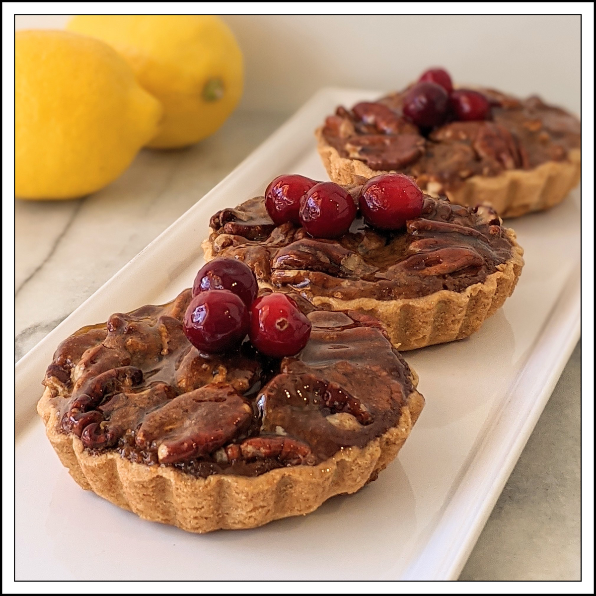 Cranberry Pecan Tart Individual (DF) Lemonade Gluten Free Bakery