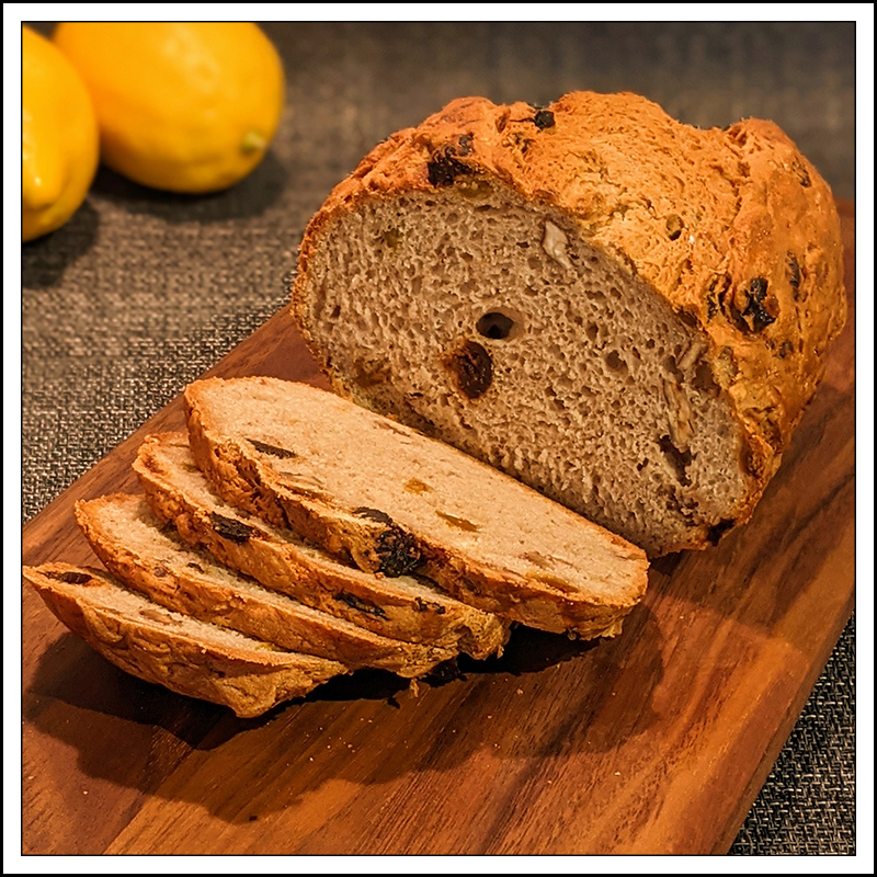 Pecan and Dried Fruit Bread (DF)