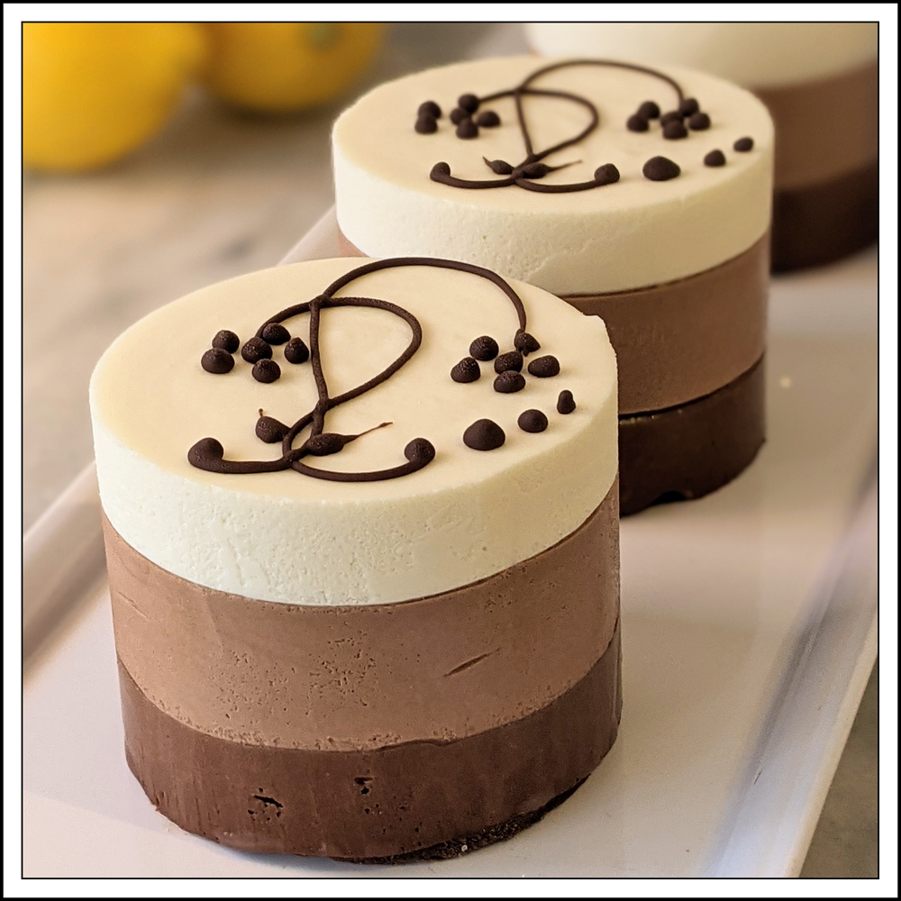 Triple Chocolate Mousse Cake Individual