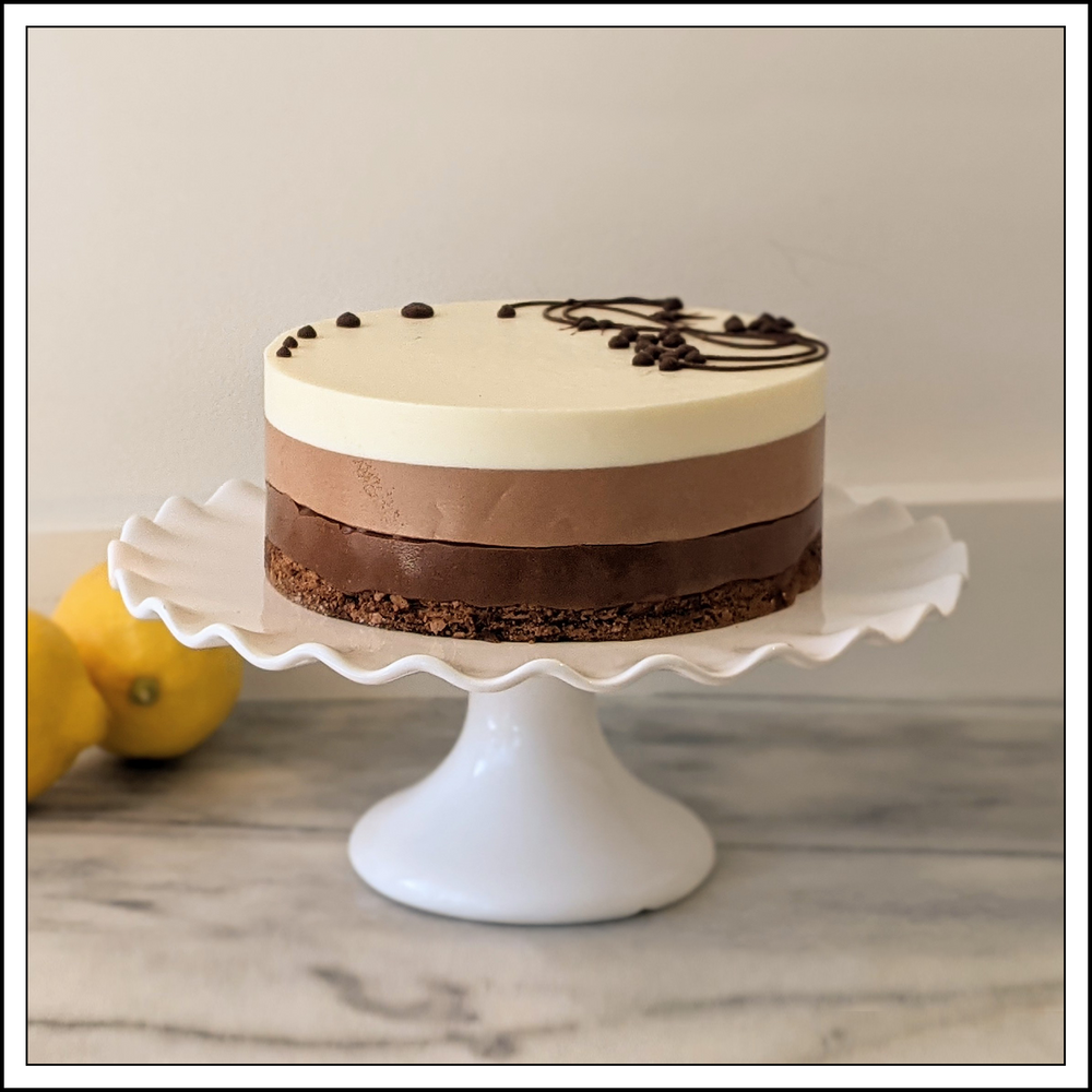 
            
                Load image into Gallery viewer, Triple Chocolate Mousse Cake
            
        