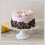 Vanilla Raspberry Cake (DF)