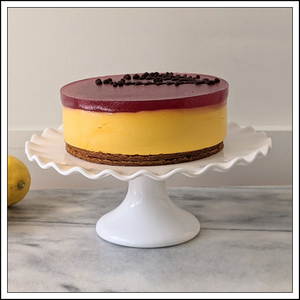 
            
                Load image into Gallery viewer, Mango Mousse with Raspberry (EGG FREE)
            
        