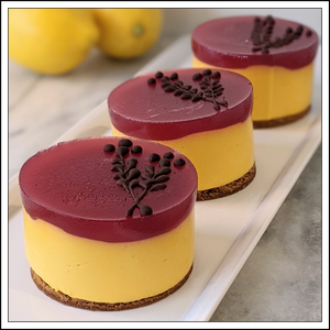 
            
                Load image into Gallery viewer, Mango Mousse with Raspberry Individual (EGG FREE)
            
        